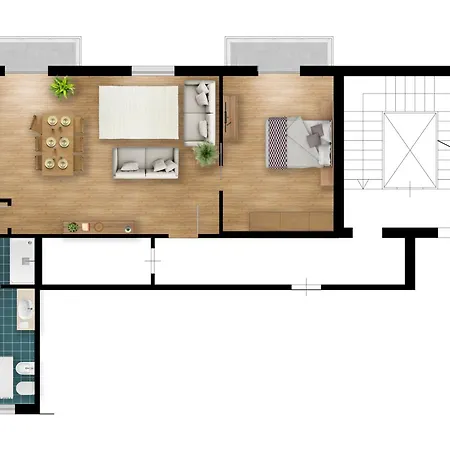 Апартаменты Alp House Палермо